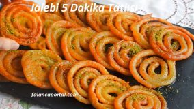 Jalebi 5 Dakika Tatlısı