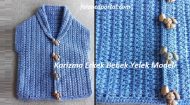 Karizma Erkek Bebek Yelek Modeli