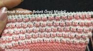Kurtcuk Yavruları Bebek Örgü Modeli