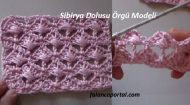 Sibirya Dolusu Örgü Modeli