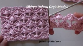 Sibirya Dolusu Örgü Modeli
