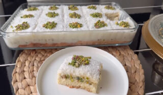 Soğuk Baklavanın Yerini Alan Bol Sütlü Kardelen Pastası Tarifi