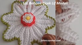 Söz Bohçası Çiçek Lif Modeli