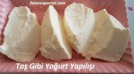 Taş Gibi Yoğurt Yapılışı