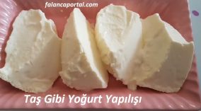Taş Gibi Yoğurt Yapılışı