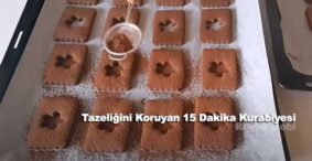 Tazeliğini Koruyan 15 Dakika Kurabiyesi