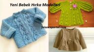 Yeni Bebek Hırka Modelleri