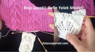 Başı Saçaklı Gelin Yelek Modeli