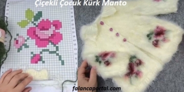 cicekli cocuk kurk manto 1