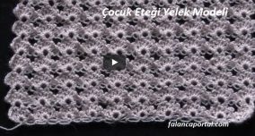 Çocuk Eteği Yelek Modeli