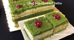 Dağ Başı Çiçekleri Tatlısı