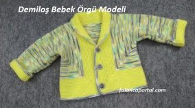 Demiloş Bebek Örgü Modeli