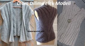 Dilim Dilim Yelek Modeli