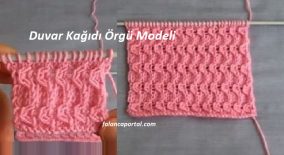 Duvar Kağıdı Örgü Modeli