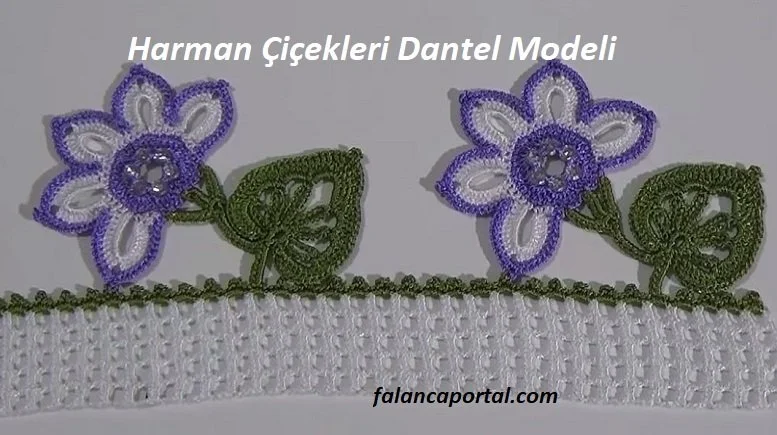 harman cicekleri dantel modeli 1