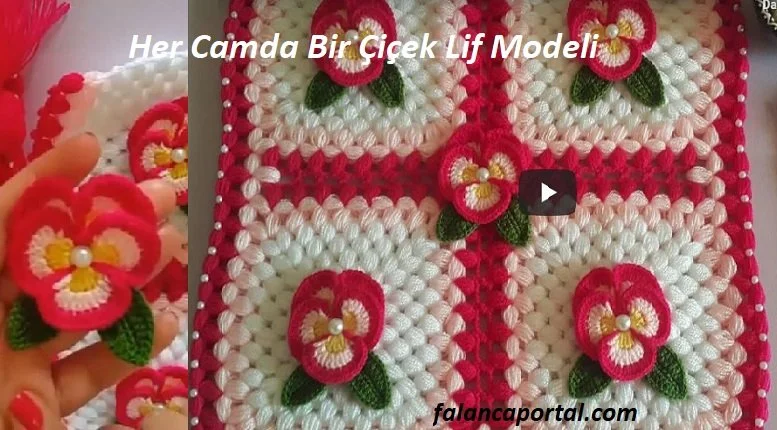 her camda bir cicek lif modeli 1