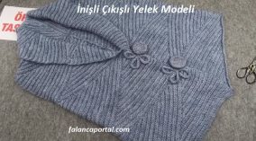İnişli Çıkışlı Yelek Modeli