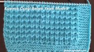 Kızamık Çiçeği Bebek Yelek Modeli