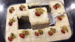 Kremalı Haşhaşlı Şerbetli Revani Tarifi