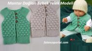 Mantar Dağları Bebek Yelek Modeli