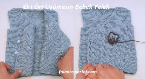 Ört Ört Üşümesin Bebek Yelek