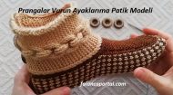 Prangalar Vurun Ayaklarıma Patik Modeli