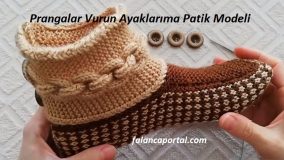 Prangalar Vurun Ayaklarıma Patik Modeli