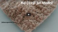Ruj Çiçeği Şal Modeli