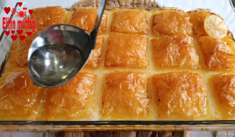 Şerbetli Eşsiz Lezzetli Laz Böreği Tarifi 2