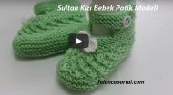 Sultan Kızı Bebek Patik Modeli