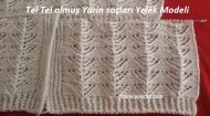 Tel Tel olmuş Yarin saçları Yelek Modeli
