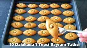 10 Dakikada 1 Tepsi Bayram Tatlısı