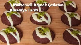 3 Malzemeli Damak Çatlatan Kurabiye Tarifi