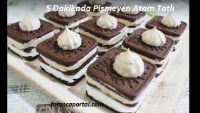 5 Dakikada Pişmeyen Atom Tatlı Tarifleri