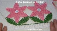 Bahçe Çiçekleri Uç Danteli