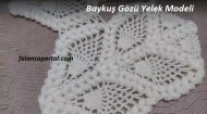 Baykuş Gözü Yelek Modeli