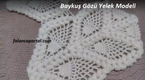 Baykuş Gözü Yelek Modeli