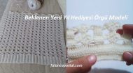 Beklenen Yeni Yıl Hediyesi Örgü Modeli