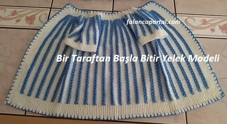 bir taraftan basla bitir yelek modeli 1