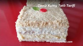 Deniz Kumu Tatlı Tarifi