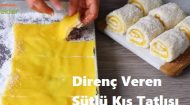 Direnç Veren Sütlü Kış Tatlısı