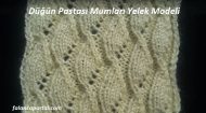 Düğün Pastası Mumları Yelek Modeli