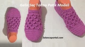 Gelin Saç Tokası Patik Modeli