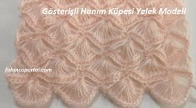 Gösterişli Hanımın Küpesi Yelek Modeli