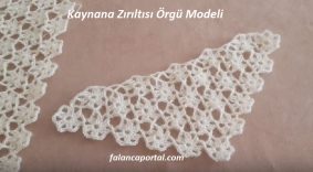 Kaynana Zırıltısı Örgü Modeli