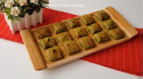 Fıstıklı Sanılan Süper Pratik Şerbetli Tatlı