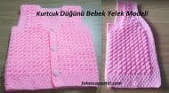 Kurtcuk Düğünü Bebek Yelek Modeli