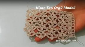 Nişan Tacı Örgü Modeli
