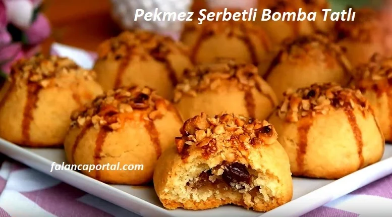 pekmez serbetli bomba tatli 1