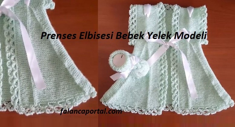 Prenses Elbisesi Bebek Yelek Modeli